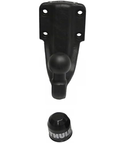 Plaque Sphérique Westfalia Réglable Hauteur 112mm - Attelage Remorque Universel | Accessoire Attelage Noir