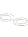 K-NVFA 5mm Spurverbreiterungen Hub für Auto - Silber (2ST) #-5372