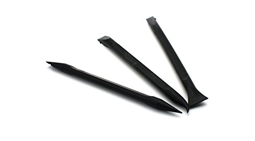 3Â pezzi nylon spudger in plastica con lama ultra-sottile molto elastici di leva spudger per apertura smartphone Tablet iPad di scheda madre riparazione