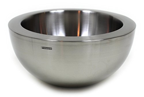 Design Edelstahlschale HA322628 / Doppelwandig / 28 cm / extra dicker Rand - 2