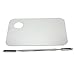 Silver Tone Stainless Steel Cosmetic Makeup Palette Spatula Eye Beauty Tools