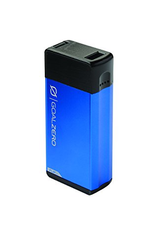 Goal Zero 21908 batería Externa Negro, Azul Ión de Litio 5200 mAh - Baterías externas (Negro, Azul, CE, FCC, ROHS, Ión de Litio, 5200 mAh, 5 V, 1.5 A)