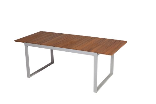 Ausziehtisch NAXOS 150/200x90cm, Alu + Akazie geölt, FSC®-zertifiziert - 3