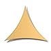 Produktbild SunnyJoy Sonnensegel Sonnenschutz wasserabweisend UV Schutz für Garten Balkon und Terrasse, Dreieck gleichseitig Sand, 3.6x3.6x3.6m