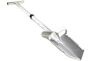 Nokta Makro Schaufel Premium - Grau - Edelstahl - Multi-Purpose Schaufel/Spaten Hybrid