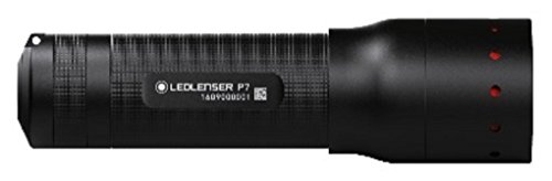 Led Lenser P7 Bolígrafo - Linterna (Bolígrafo linterna, Negro, Aluminio, Botones, Giratorio, IPX4, 1 lámpara(s))