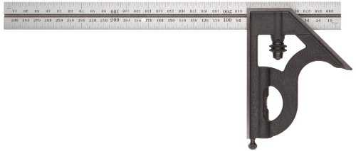 Starrett 11MH-300 Kombinationswinkel 300 mm mit Winkelaufsatz, metrisch - 2