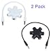 Produktbild Aussel 2 Satz 3.5mm Kopfhörer Kopfhörer Verlängerungs Audio Splitter Adapter 1 Stecker auf 2 3 4 5 Female Audio Kabel