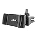 Price comparison product image PUIZHAK Durable Universal 360 Degree Rotation Air Vent Mount Cradle Phone Car Holder For Most Smartphones (Up to 4"- 6") (Flexible Holder Air Vent Style)