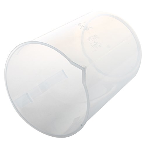 SODIAL(R) 1000ml Transparenten Kunststoffbecher Messbecher Mit Griff - 3