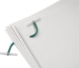 Attaches Treasury Tags Q Connect 25mm - Lot De 100 - Pour Relier Documents, Bureau - Plastique