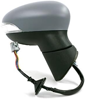 Electric Wing Door Mirror Primed Cover Drivers Side