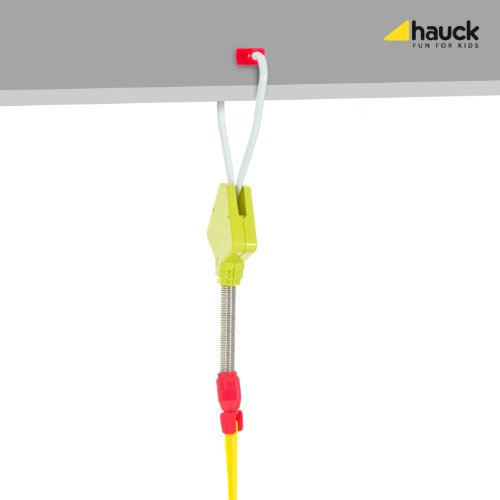 Hauck 64506 Jump Jungle Fun Türhopser blau, rot, gelbes Aufhängeband - 3