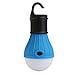 Produktbild HCFKJ Outdoor Portable Hängenden LED Camping Zelt Glühbirne Angeln Laterne Lampe (BLAU)