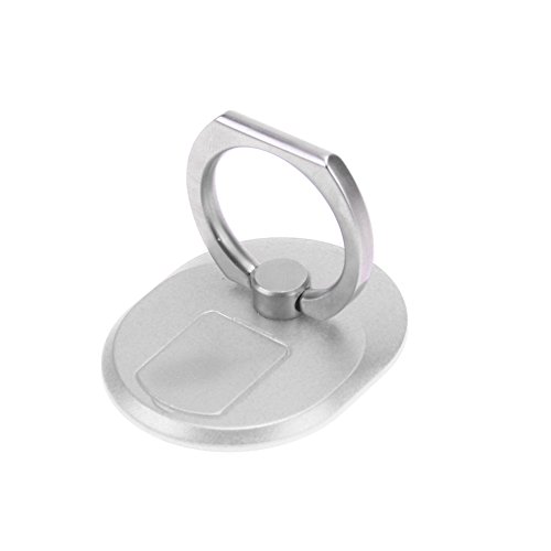 Demiawaking Soporte de Anillo del Tel fono Sostenedor del Soporte del Tel fono del Anillo del Dedo de 360 Grados para el Tel fono Elegante Plata reviews Demiawaking Soporte de Anillo del Tel fono Sostenedor del Soporte del Tel fono del Anillo del Dedo de 360 Grados para el Tel fono Elegante Plata