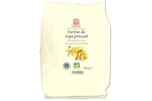 CELNAT Farine de soja précuit biologique 500 grs