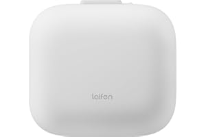 Laifen Custodia da viaggio per P3 Pro rasoio elettrico interno morbido antiurto texture pelle amichevole design leggero e portatile, ideale per viaggi professionali, bianco