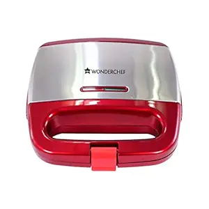 Wonderchef Crimson Edge sandwich maker 750W, 2 Years Warranty