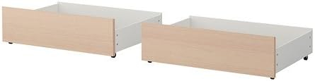 Ikea MALM - Bed storage box for high bed frame, white stained oak veneer Â£60