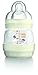 MAM Anti Colic Self Sterilising Bottle Starter Set including 160ml and 260ml Bottles and Starter Soother (White)