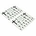 2 Sheets HSC005 Cross Temporary Tattoo Stickers Waterproof Body Art Stickers