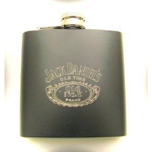 Jack Daniels Flachmann - Schwarz