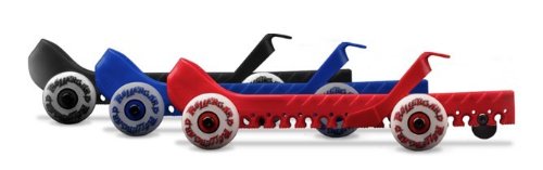 Protector con Ruedas para patines de Cuchilla - Rojo, Sin Talla