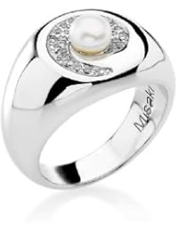 Misaki QCUBSPIRALE - Pulsera de mujer de plata de ley con circonitas