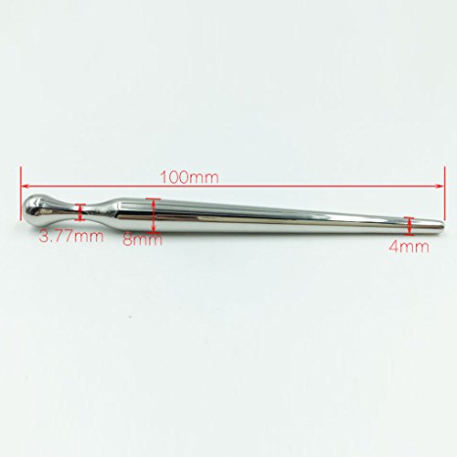Babysbreath DB 016 Urethral Plug Sound Dilator Penis Plug Stretcher Katheter Edelstahl USA 100mm - 3