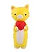 Produktbild Fengke Gelbe Katze Cat kawaii Squishy jumbo matschig Stress Spielzeug Scented Soft Slow Steigende Hand Kissen Quetschen Spielzeug Geschenk 1PC Zufalls