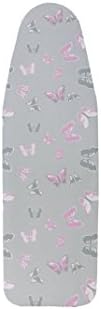Saphare Patterns Ironing Board Cover 100% Cotton (Large, Butterflies)