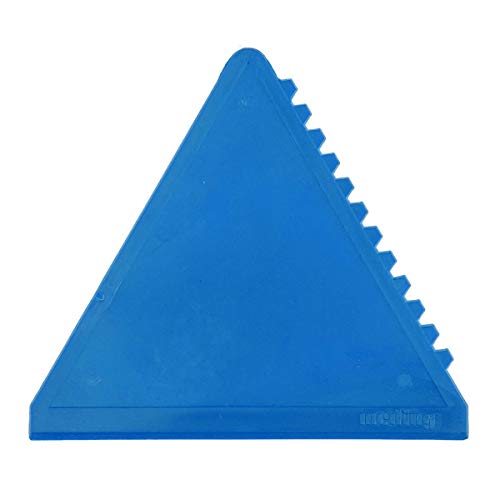 Preisvergleich Produktbild Pureday Eiskratzer - dreieckig, 3 Kratzflächen - Blau