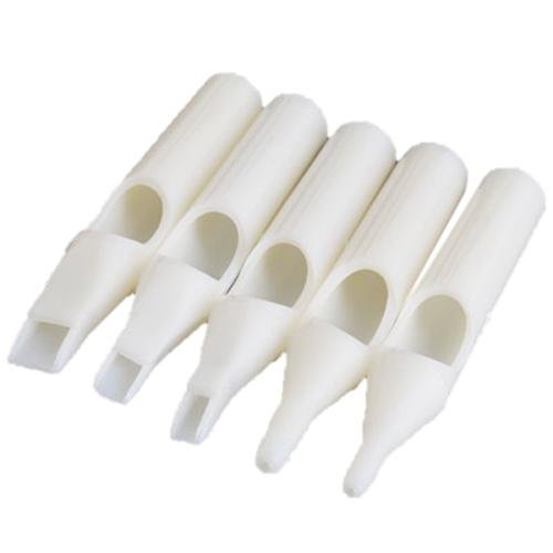 50 Plastic Tattoo Disposable Sterilized Nozzle Tip Tube