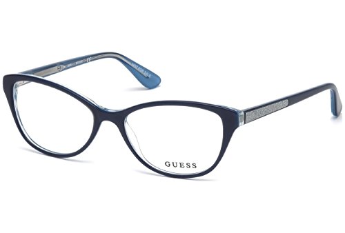 Preisvergleich Produktbild Guess Unisex-Erwachsene Brillengestelle GU2634 090 52, Blau (Blu Luc)