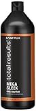 Matrix Total Results Haarkamm (Women, Professional, Unruly hair, Shine, Smoothing, To use: After Mega Sleek Shampoo, apply to wet hair. Rinse. In case of contact with eyes, rinse them)