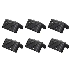 HEALLILY 6 Sets Right Angle Corners Durable Cabinet Speaker Corner Protector