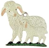  Zinnfigur Schaf mit Lamm