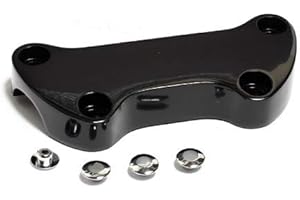 DOCK66 MOTORCYCLE PARTS Lenkerklemme schwarz Harley-Davidson®