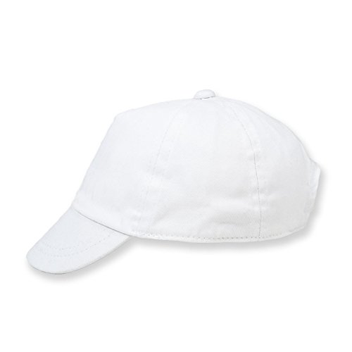 New Baby Infants Larkwood Cotton Baseball Cap Hat White Size 6-12 months