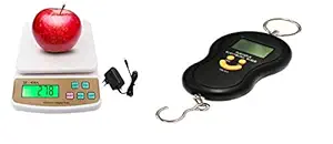 Psi Kitchen Digital Weighing Machine - 10 Kg (Multicolor)