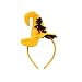 Produktbild Halloween-Kürbis-Kopf-Band-Haarband Kürbis-Hut-Kind-Kinder Hexenhut Haarschmuck Halloween Deko-Stirnband für Halloween-Weihnachtsfest (Geist, 1Pcs)