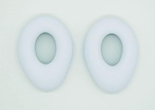 Headphone Replacement Earpads, Case Wonder Replacement Ear Pad Cushion Repair for Monster Diamond Tears Edge Headphones Headset (White)
