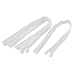 Produktbild Nylon Kleid Hose Reißverschlüsse Tailor Nähen Craft Werkzeug 50cm 5PCS Weiß