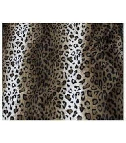 Tessuto Peluche Sintetico Bianco E Nero Stampa Mucca - Animalier - Vellbøa - Larghezza 46-60 Pollici