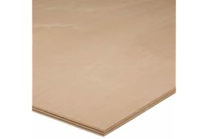 XUGEND Hardwood Ply Hardwood Ply Sheets Plywood STRUCTURAL HARDWOOD PLYWOOD WBP Board Cut Sizes 6mm (1, 610mm x 610mm, 2 ft x 2 ft)