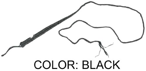 Preisvergleich Produktbild 8" Black Leather Whip With Heavy Handle