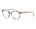Produktbild Etnia Barcelona Brille (QUITO HVPK) Acetate Kunststoff marmor stil braun - geräuchert rosa
