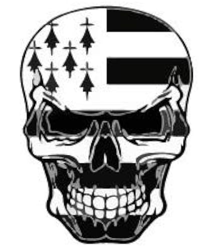 Autocollant Sticker Drapeau Bretagne Triskèle Logo 149 - Neuf Marque Zundapp