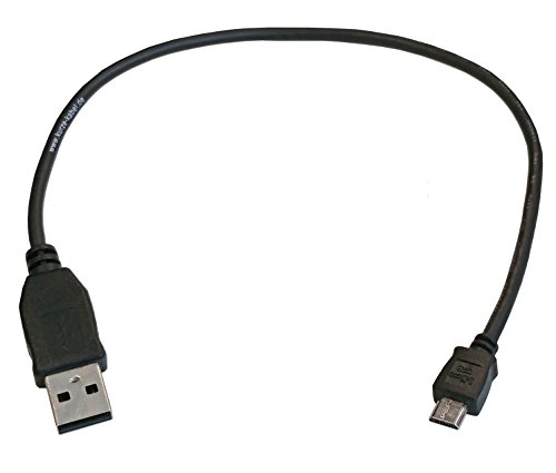 USB A auf Micro-B. Datenkabel / Ladekabel. Für viele Samsung, HTC, Nokia usw. 33cm.