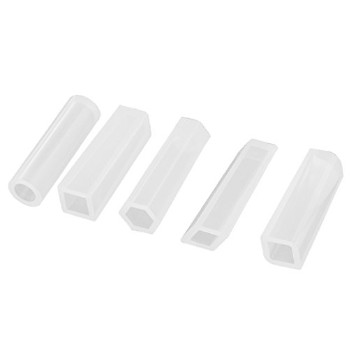 MagiDeal 5 Stück Sortierte Schmuck Silikonform Schmuckgießform Gießform silicone mould – Klar2, Größe2 - 3